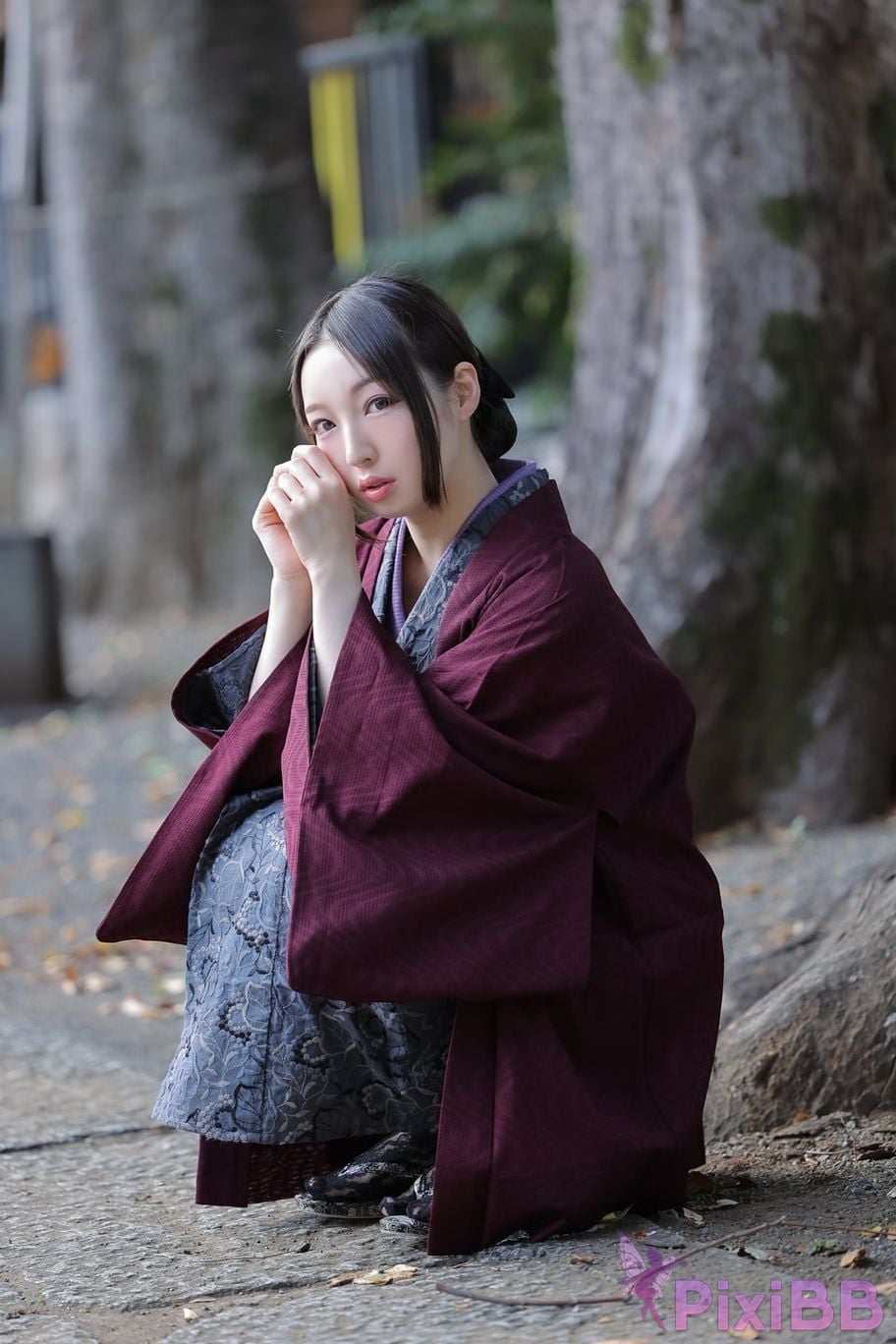 Japanese Idol Moka Hukuda Fukuda circle of The beautiful proprietress a small restaurant showed it only to me regular customer. face the night... PixiBB.COM 129