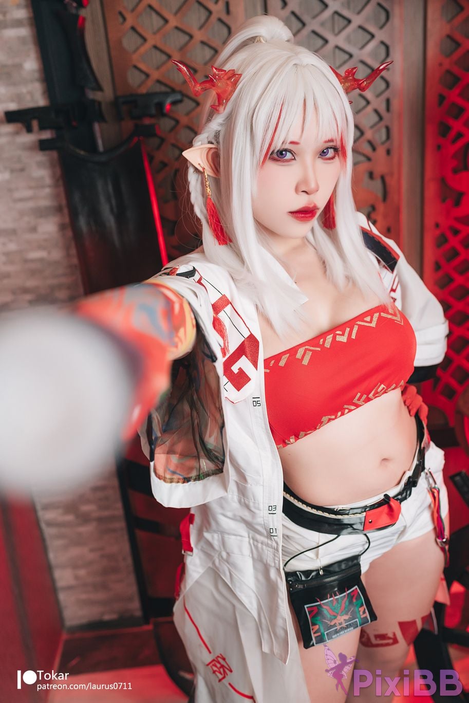 Tokar 浵卡 Nian (Arknights) PixiBB.COM 22