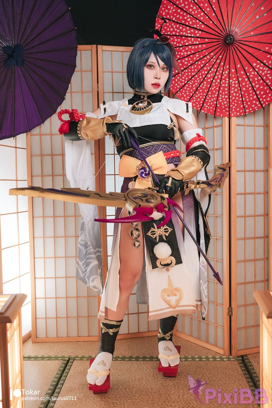 Tokar 浵卡 Kujou Sara PixiBB.COM