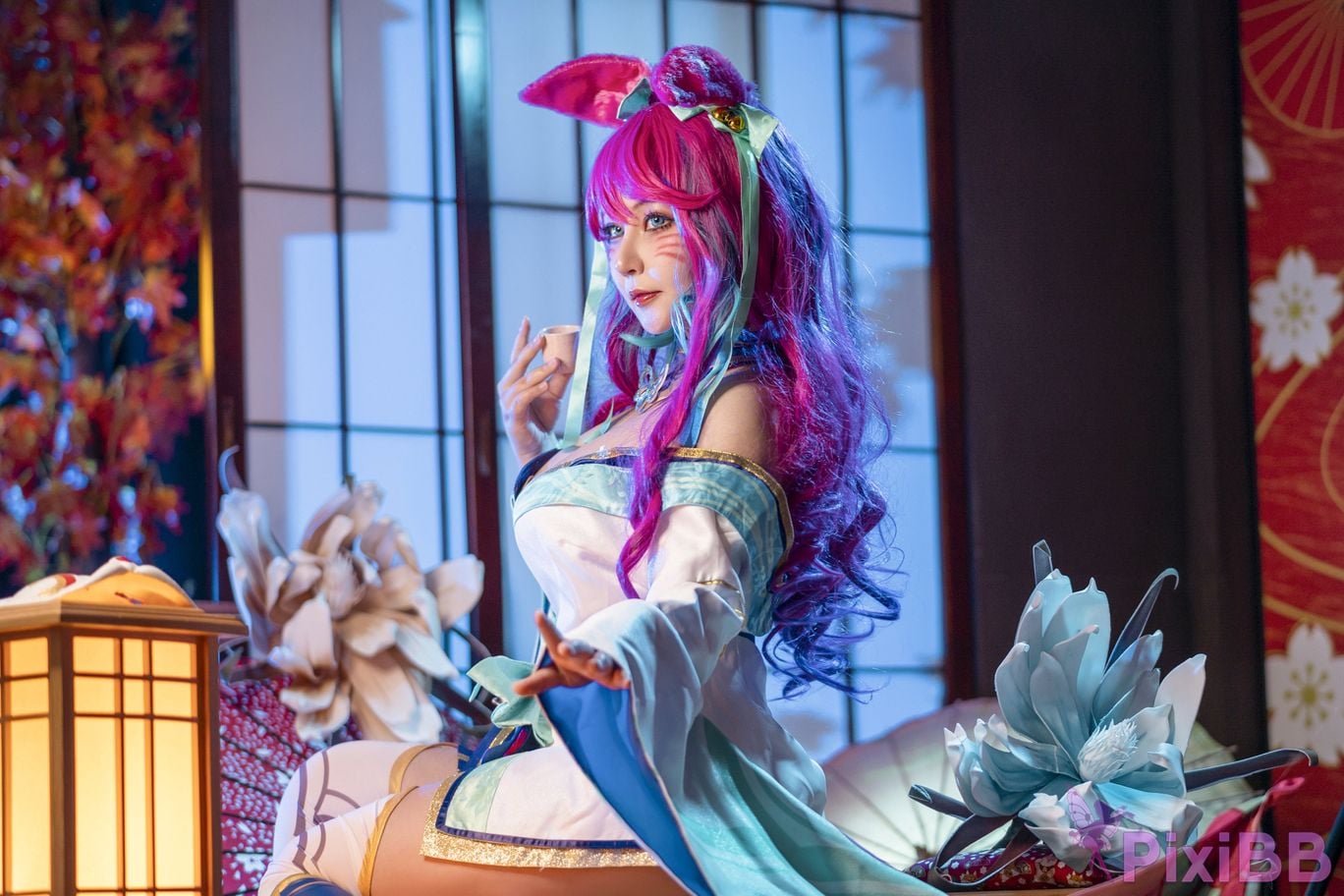 Kaneko 咔喵 Spirit Blossom Ahri PixiBB.COM 13