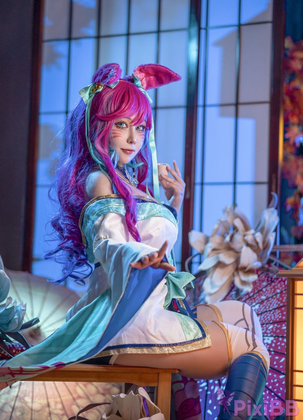 Kaneko 咔喵 Spirit Blossom Ahri PixiBB.COM 14