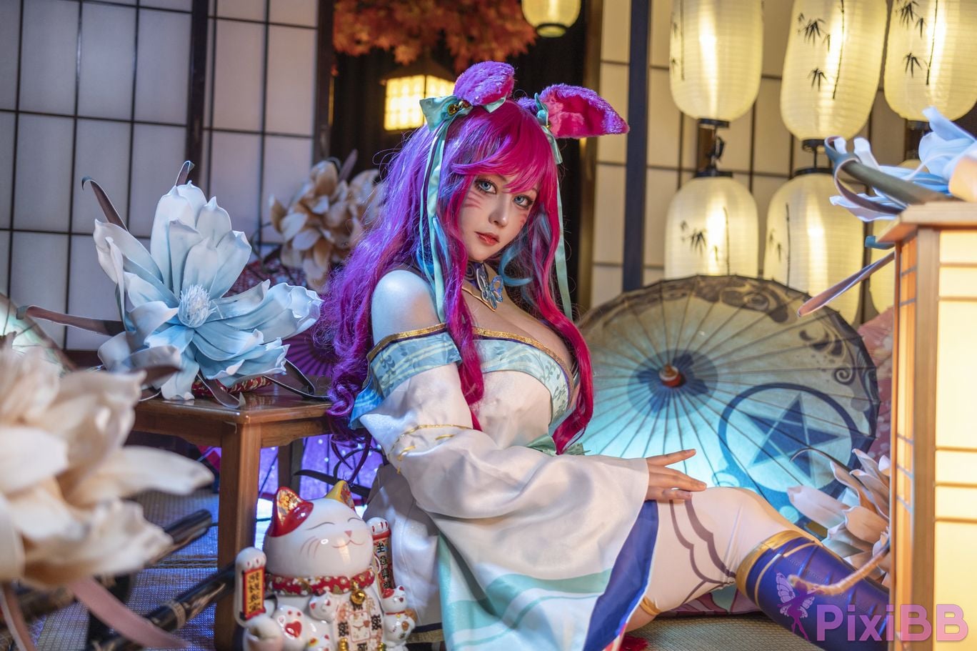 Kaneko 咔喵 Spirit Blossom Ahri PixiBB.COM 2