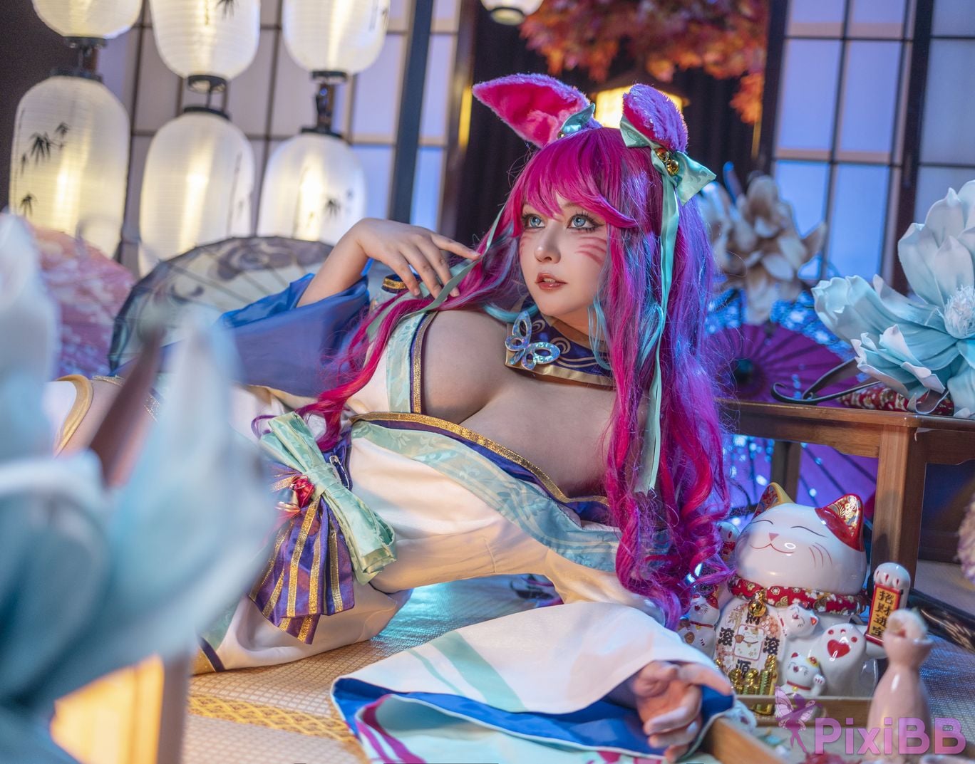 Kaneko 咔喵 Spirit Blossom Ahri PixiBB.COM 5