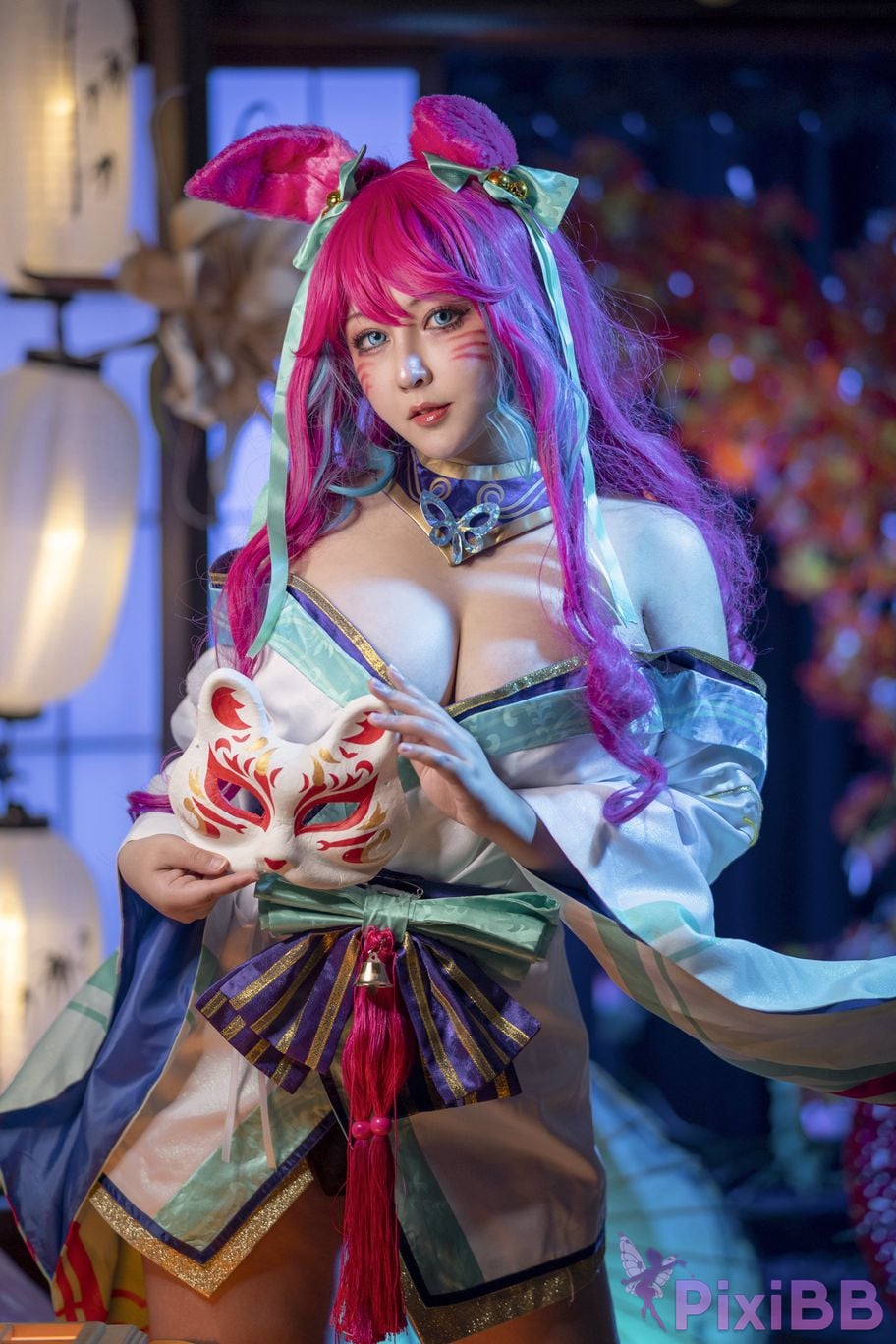 Kaneko 咔喵 Spirit Blossom Ahri PixiBB.COM 9