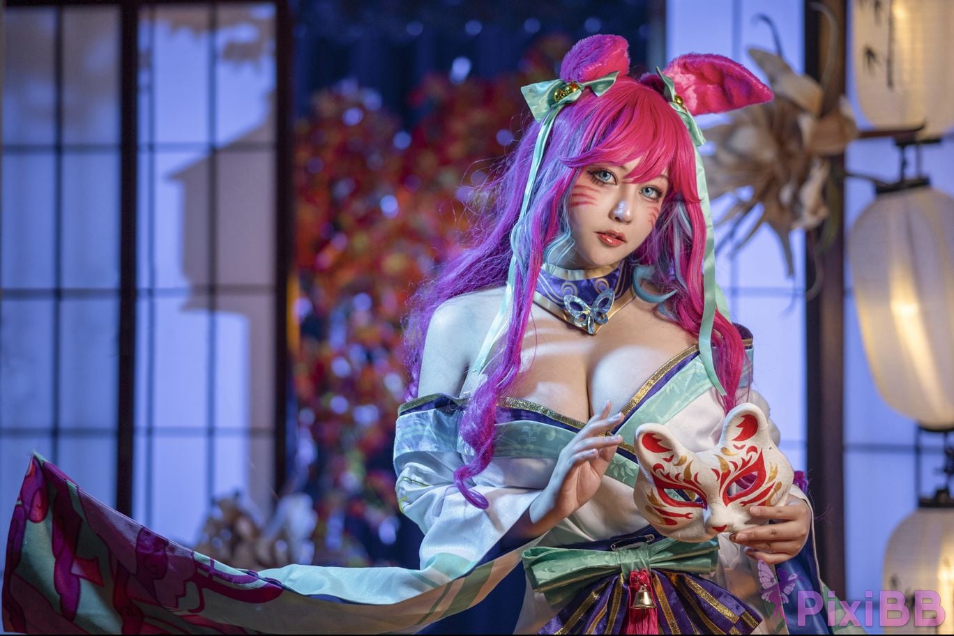 Kaneko 咔喵 Spirit Blossom Ahri PixiBB.COM