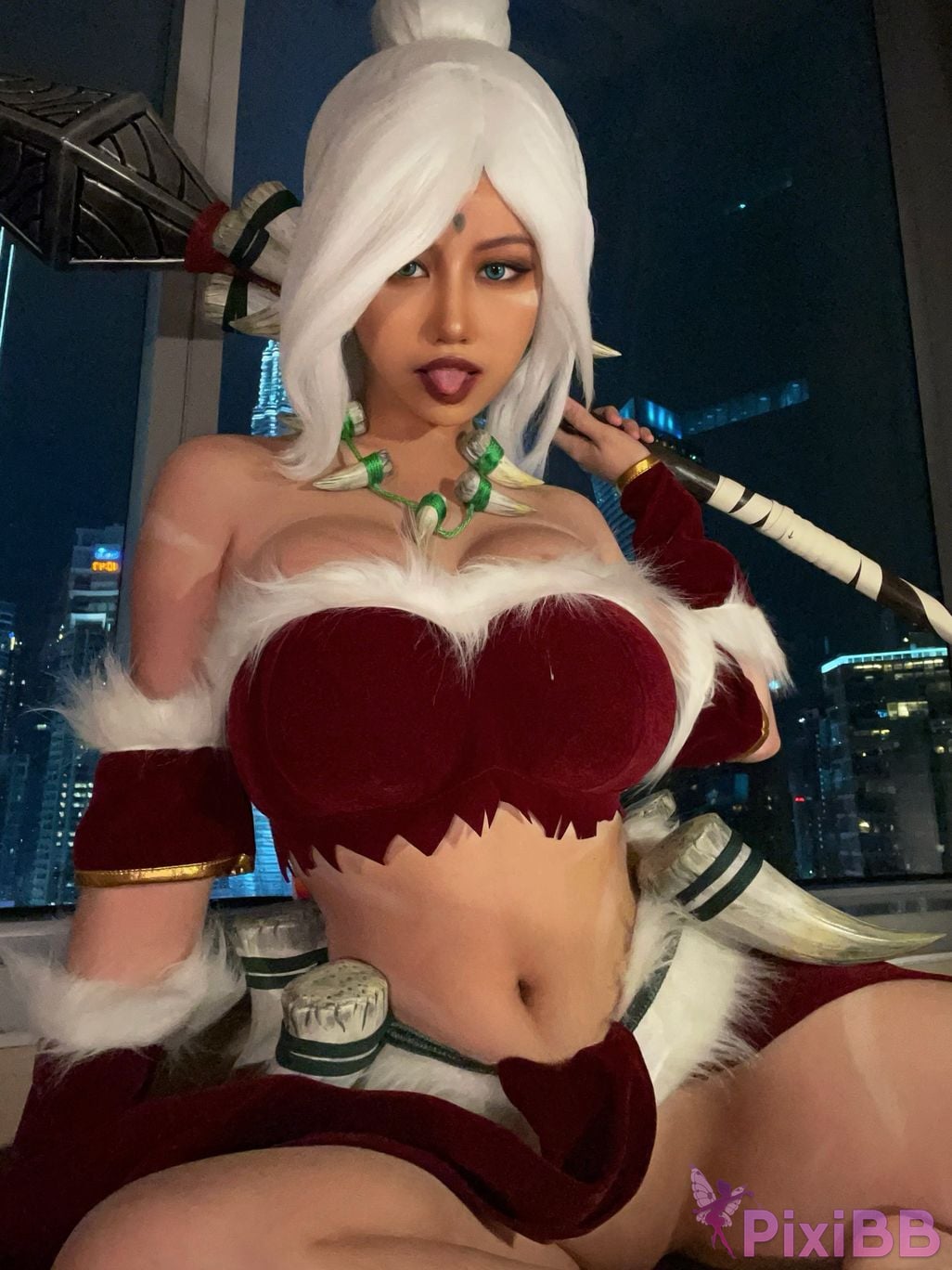 Ain Nguyen Snow Bunny Nidalee PixiBB.COM 2
