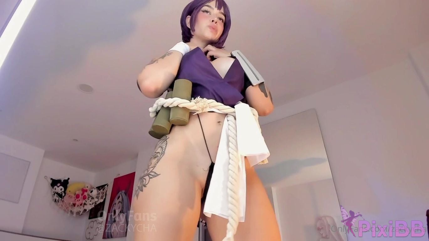 Zackycha Yuzuriha Jigokuraku PixiBB.COM 001