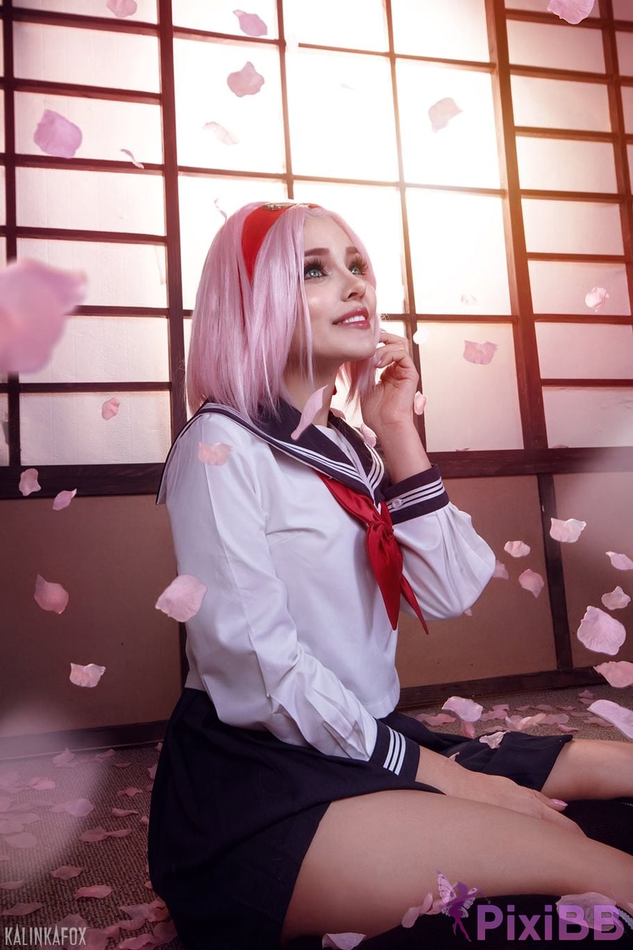 Kalinka Fox Sakura JK Uniform PixiBB.COM 16