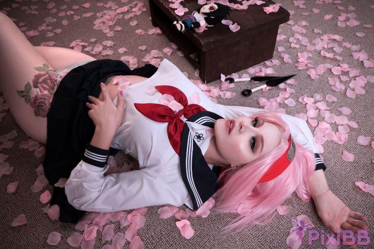 Kalinka Fox Sakura JK Uniform PixiBB.COM 2