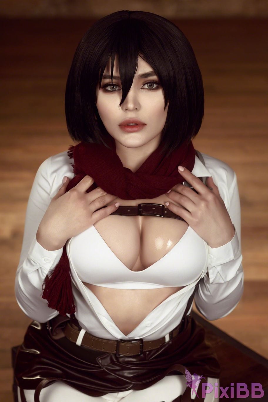 Kalinka Fox Mikasa Ackerman PixiBB.COM 1