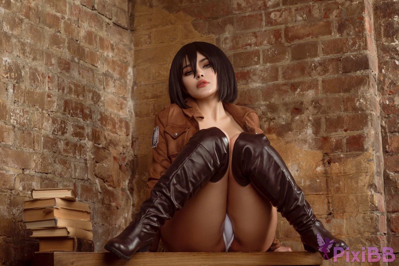 Kalinka Fox Mikasa Ackerman PixiBB.COM 13