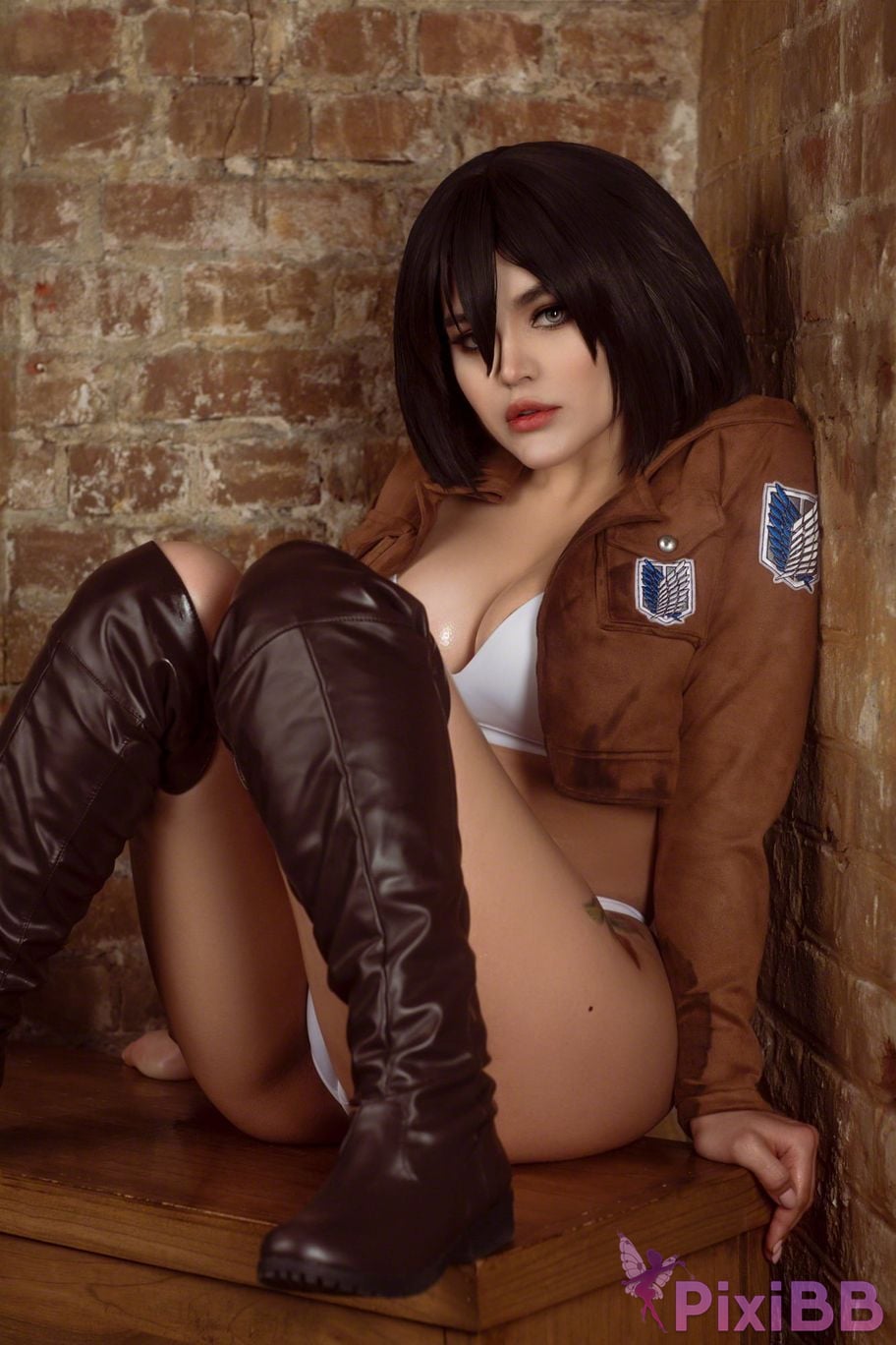 Kalinka Fox Mikasa Ackerman PixiBB.COM 4