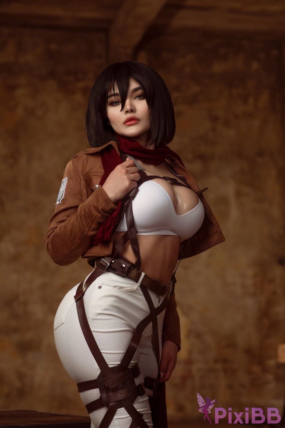 Kalinka Fox Mikasa Ackerman PixiBB.COM 43
