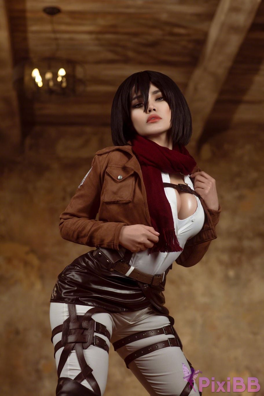 Kalinka Fox Mikasa Ackerman PixiBB.COM 44