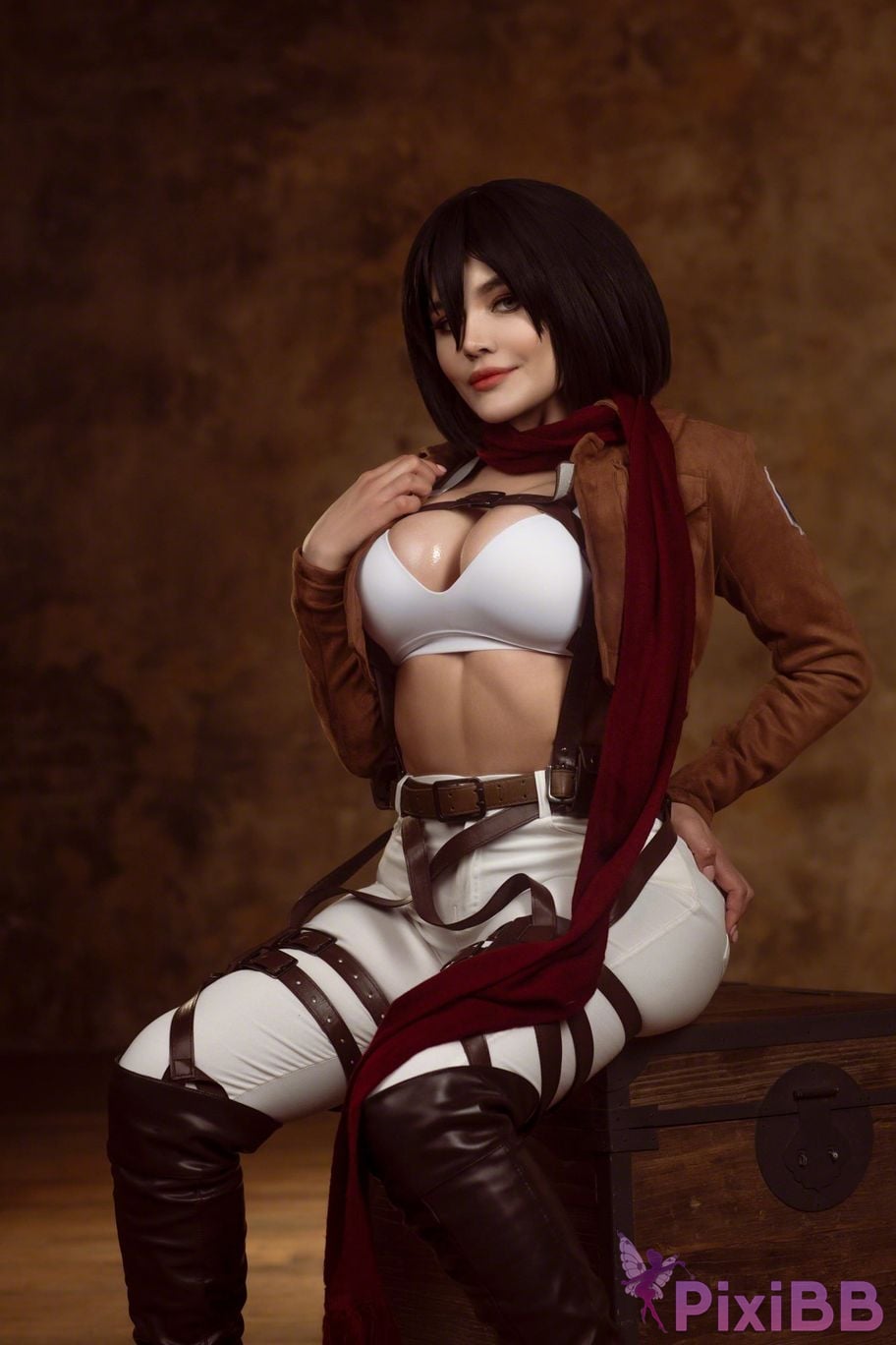 Kalinka Fox Mikasa Ackerman PixiBB.COM 45