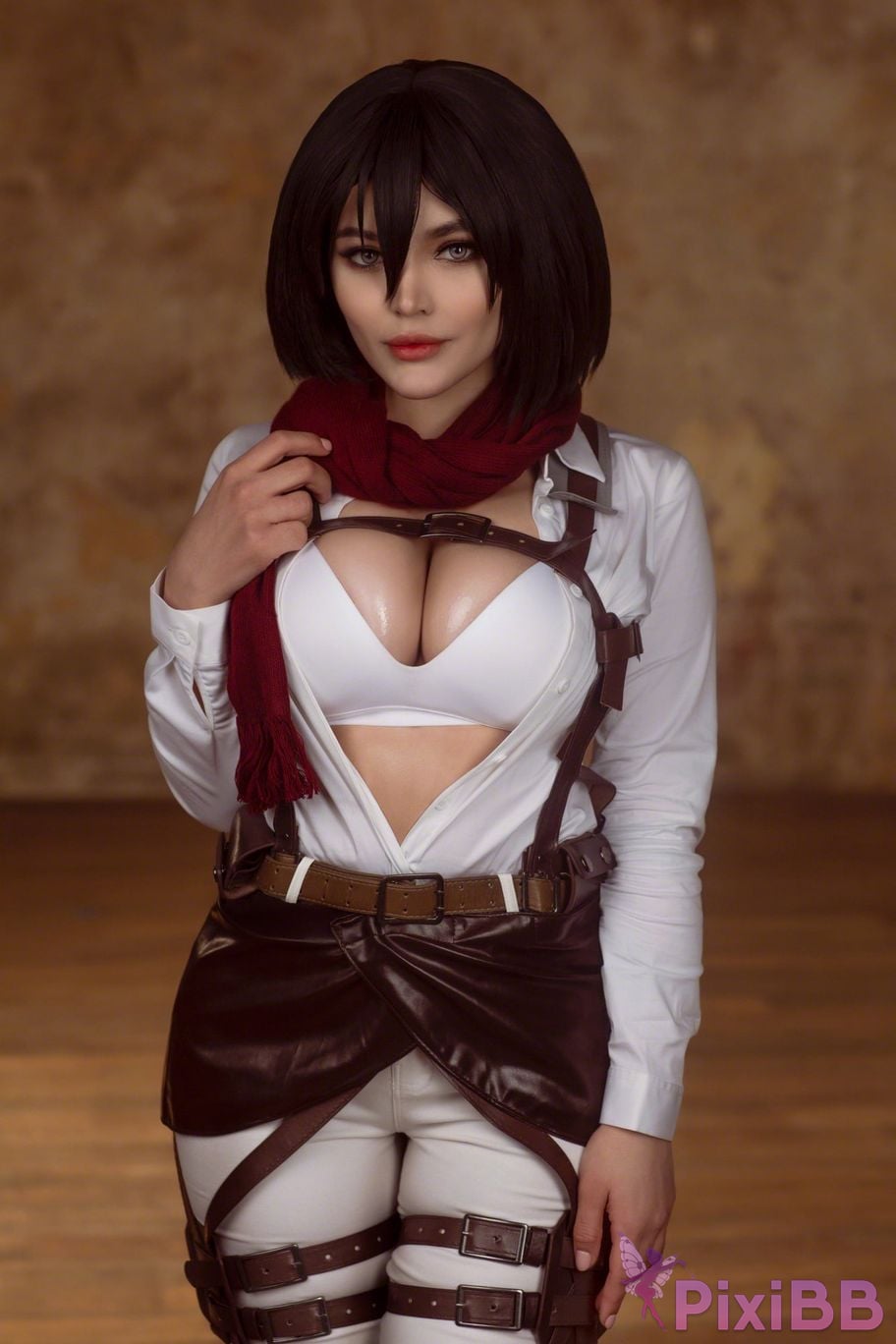 Kalinka Fox Mikasa Ackerman PixiBB.COM 47