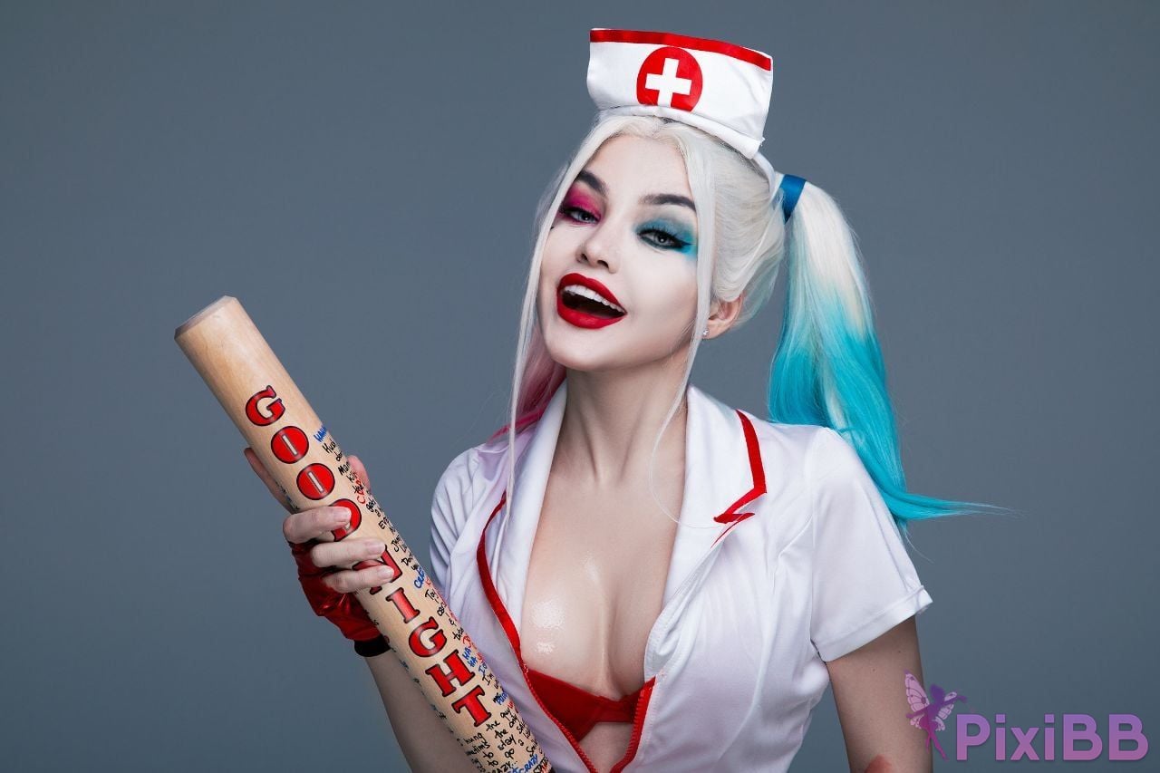 Kalinka Fox Nurse Harley Quinn PixiBB.COM 2