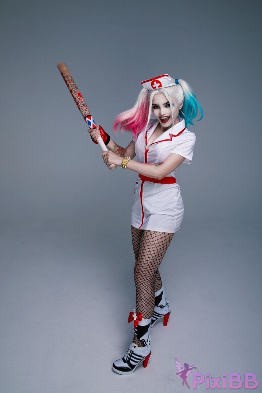 Kalinka Fox Nurse Harley Quinn PixiBB.COM 22