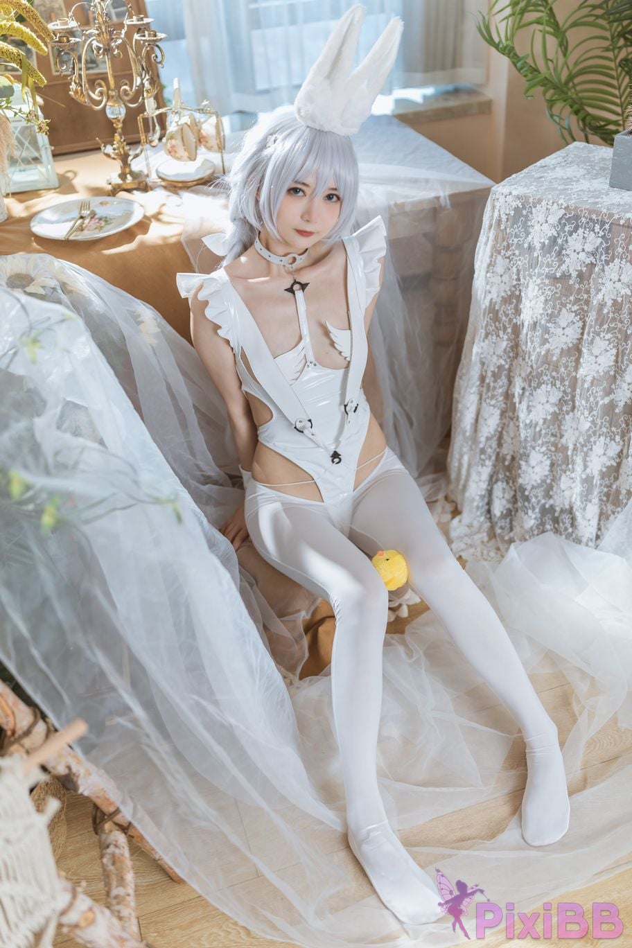 Cosplay 51 Sauce Azur Blue Route Vicious PixiBB.COM 001