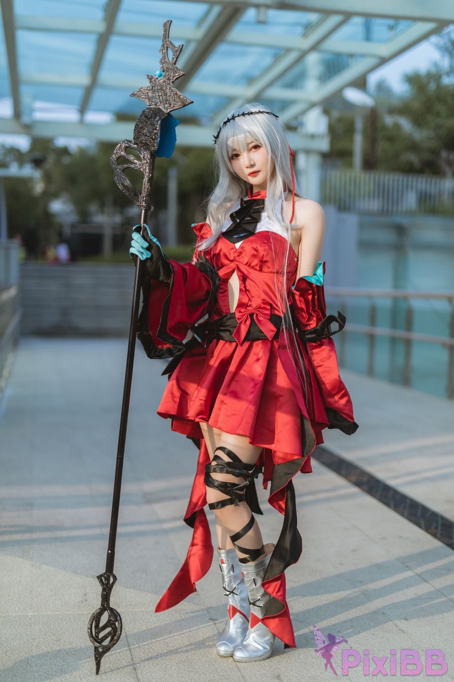 Cosplayer 51 Sauce 01 Yue Zhen love powder PixiBB.COM 005