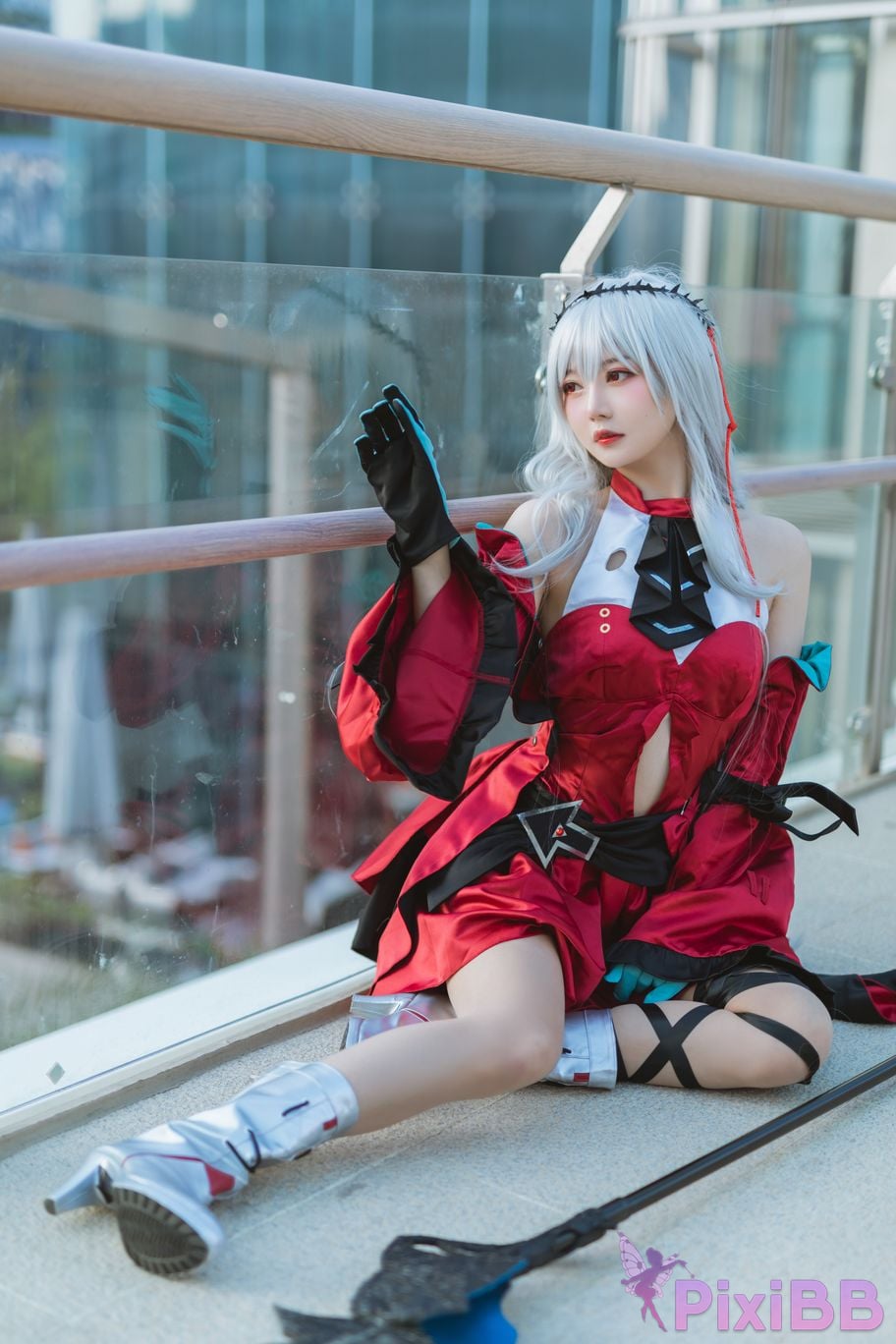 Cosplayer 51 Sauce 01 Yue Zhen love powder PixiBB.COM 009