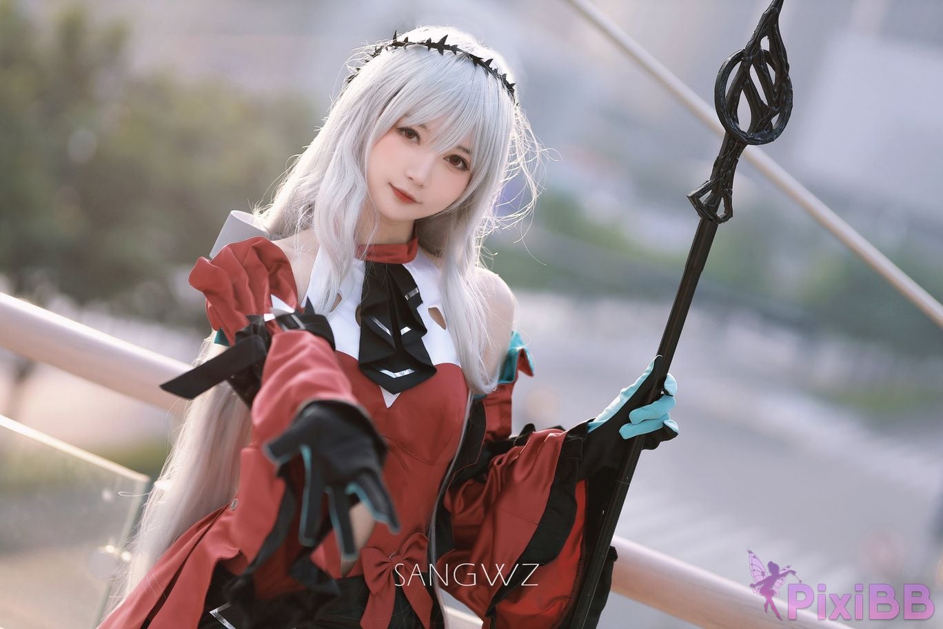 Cosplayer 51 Sauce 01 Yue Zhen love powder PixiBB.COM 018