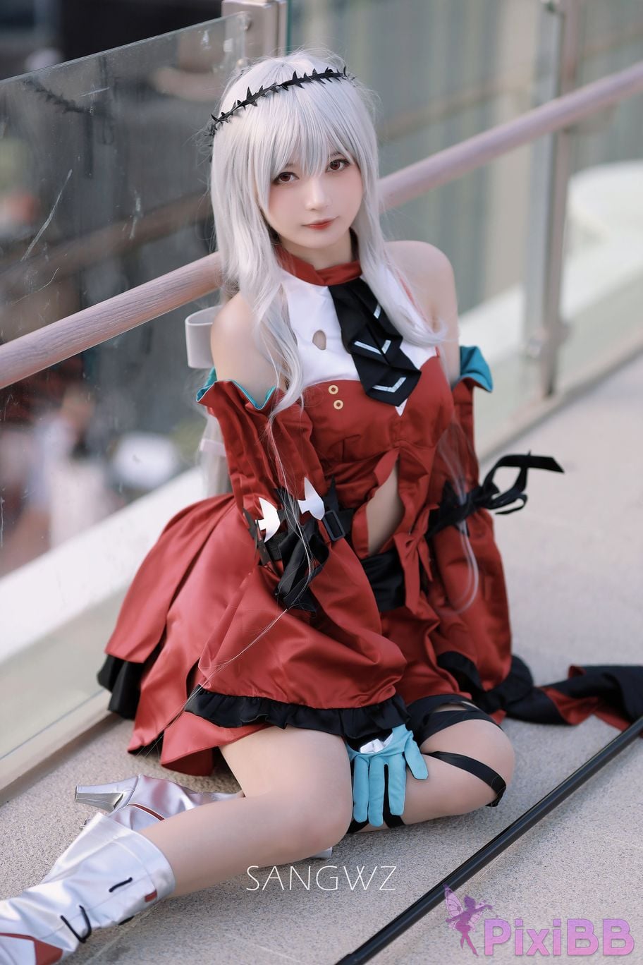 Cosplayer 51 Sauce 01 Yue Zhen love powder PixiBB.COM 024