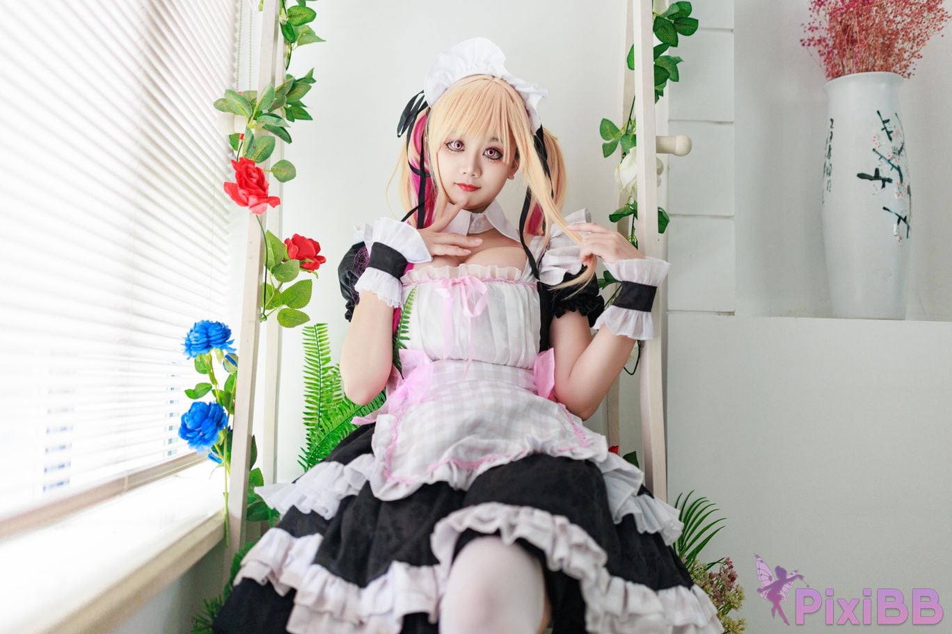 Cosplayer A Xuexue Sea Dream Maid PixiBB.COM 012