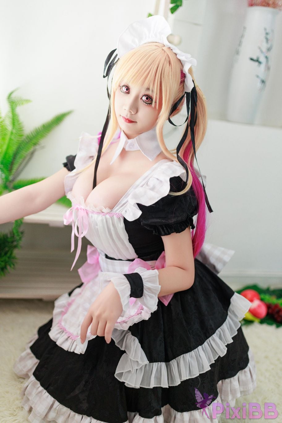 Cosplayer A Xuexue Sea Dream Maid PixiBB.COM 021