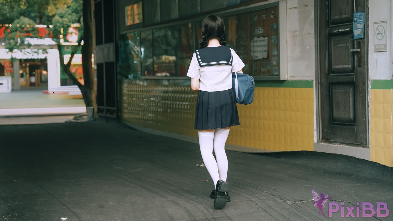Cosplayer Axun kaOri after school PixiBB.COM 001