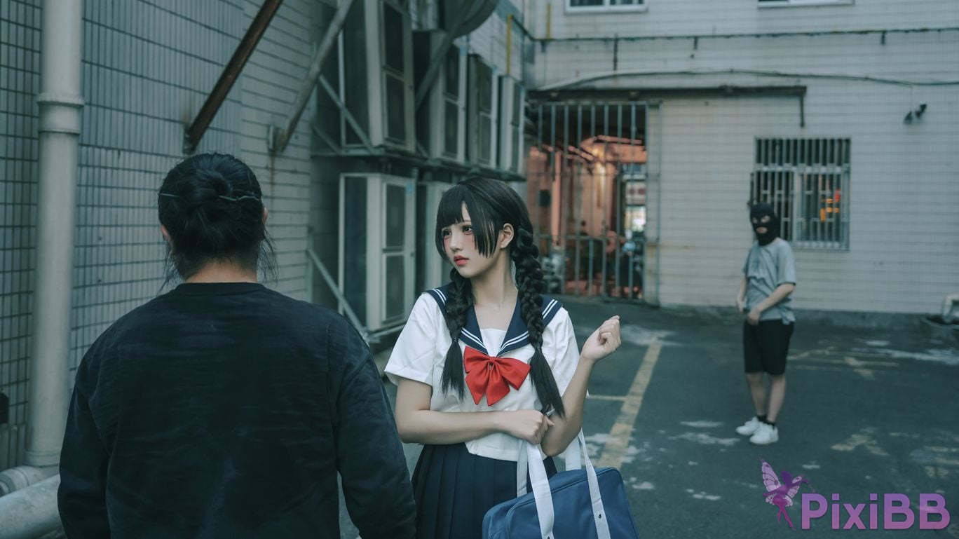 Cosplayer Axun kaOri after school PixiBB.COM 007
