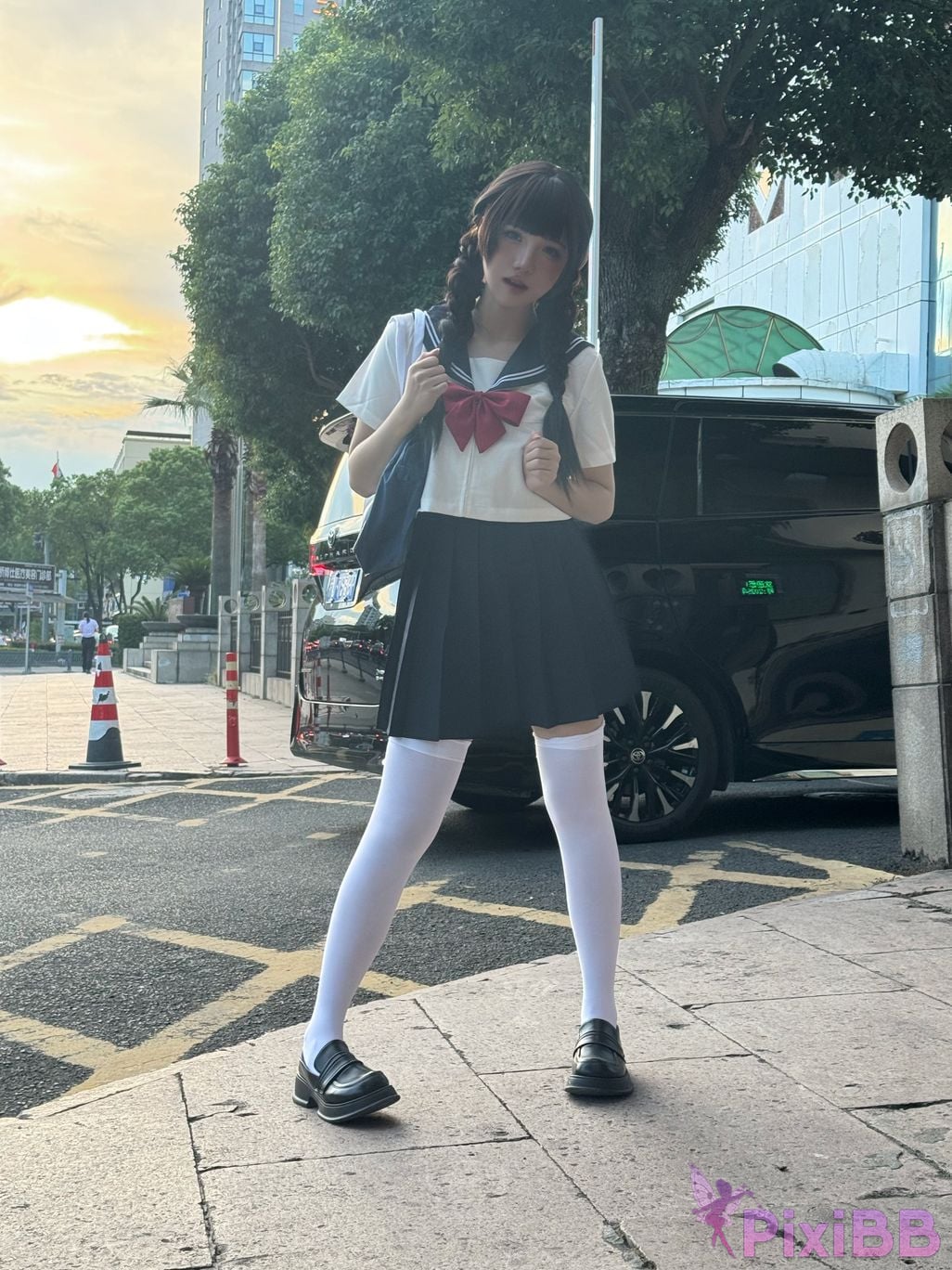 Cosplayer Axun kaOri after school PixiBB.COM 232