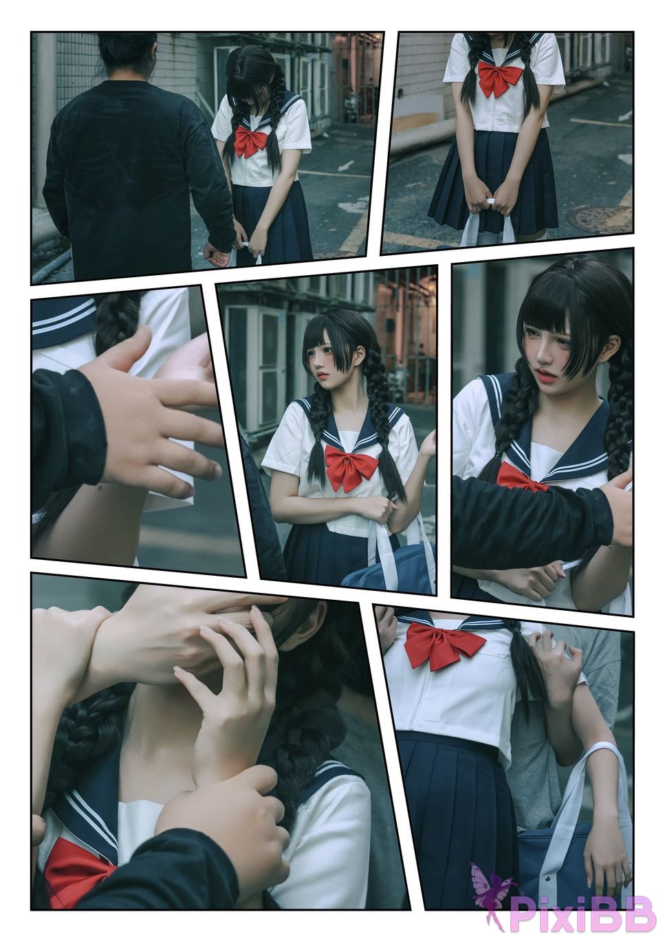 Cosplayer Axun kaOri after school PixiBB.COM 239