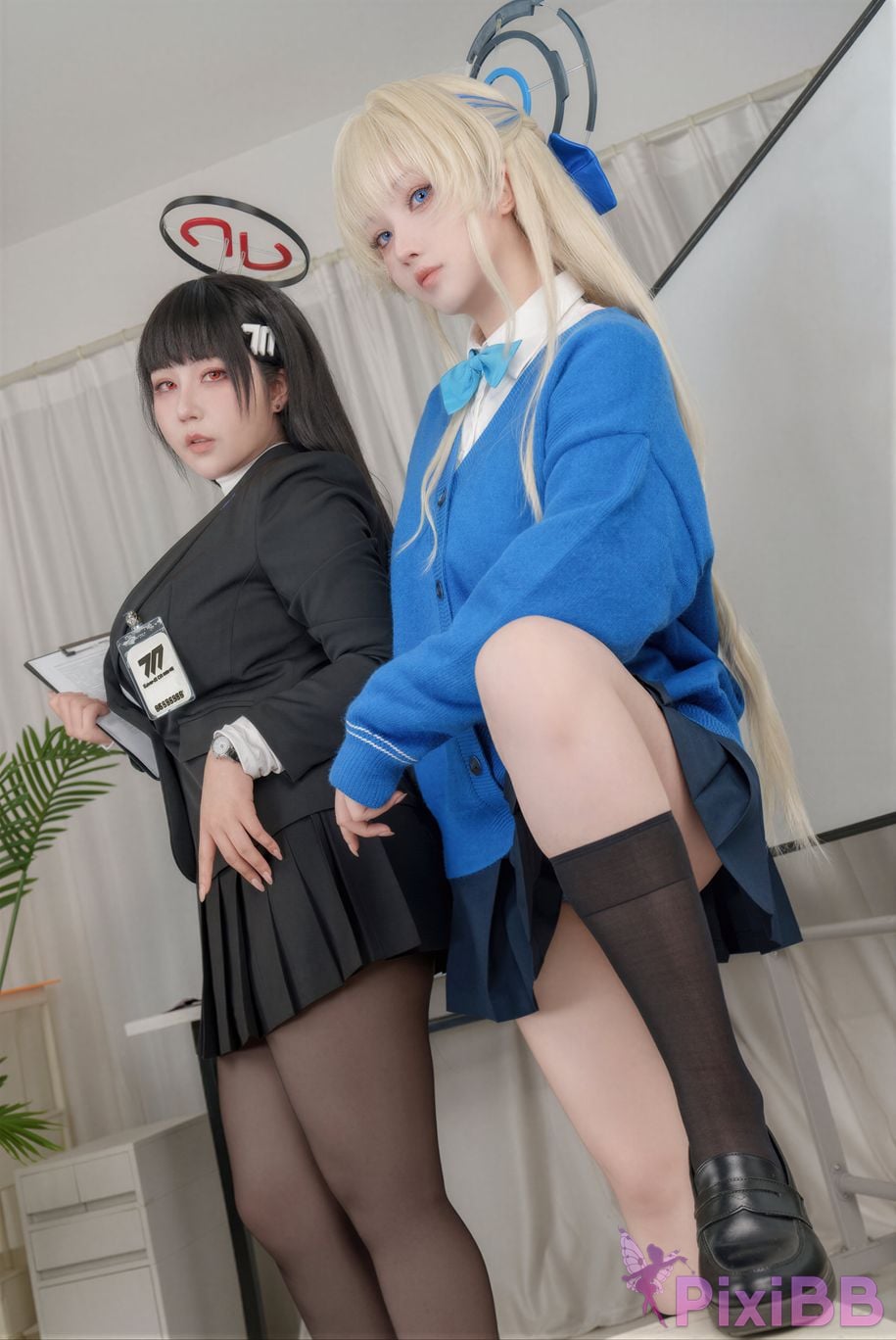 Cosplayer KANEKO Ka meow rioko Liangliangzi Double azure file TC PixiBB.COM 042