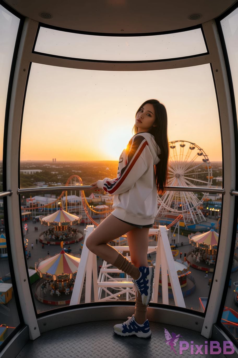 AIGirl cat er ferris wheel PixiBB.COM 036