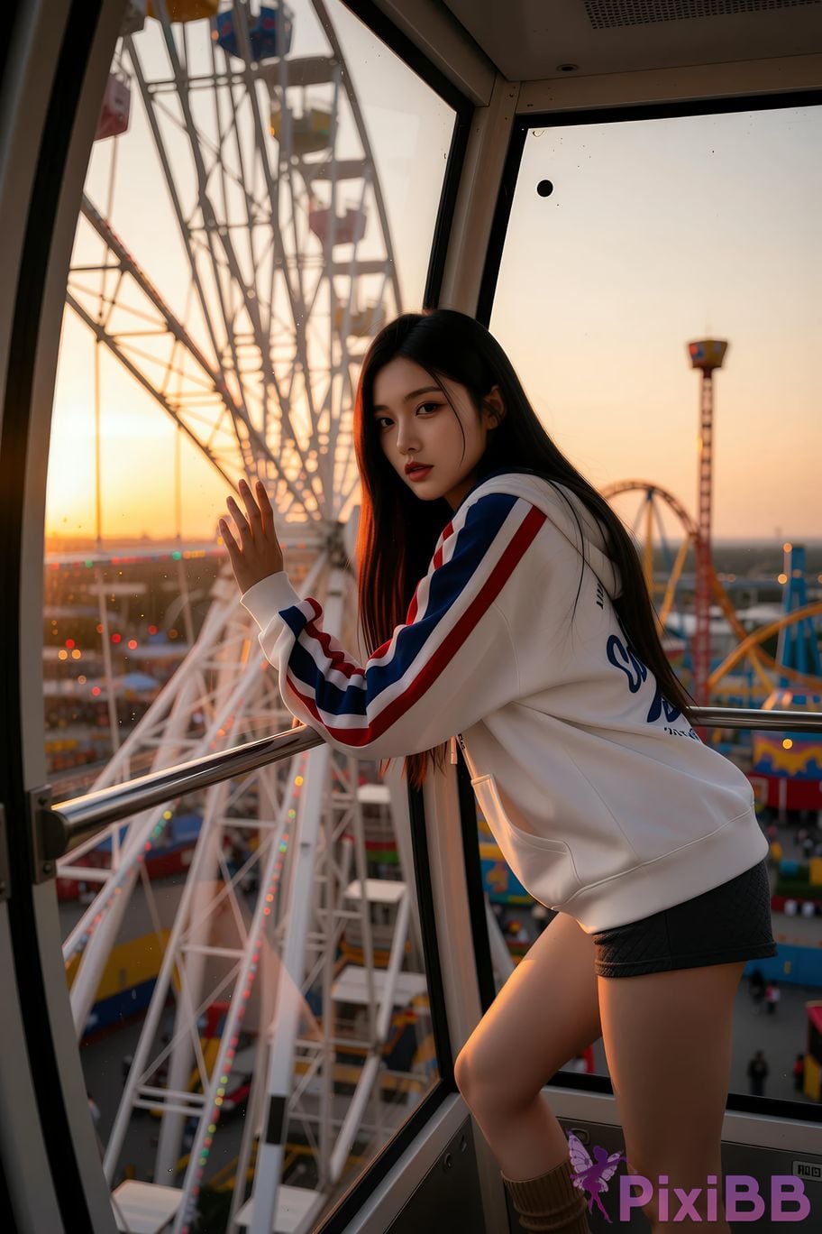 AIGirl cat er ferris wheel PixiBB.COM 038
