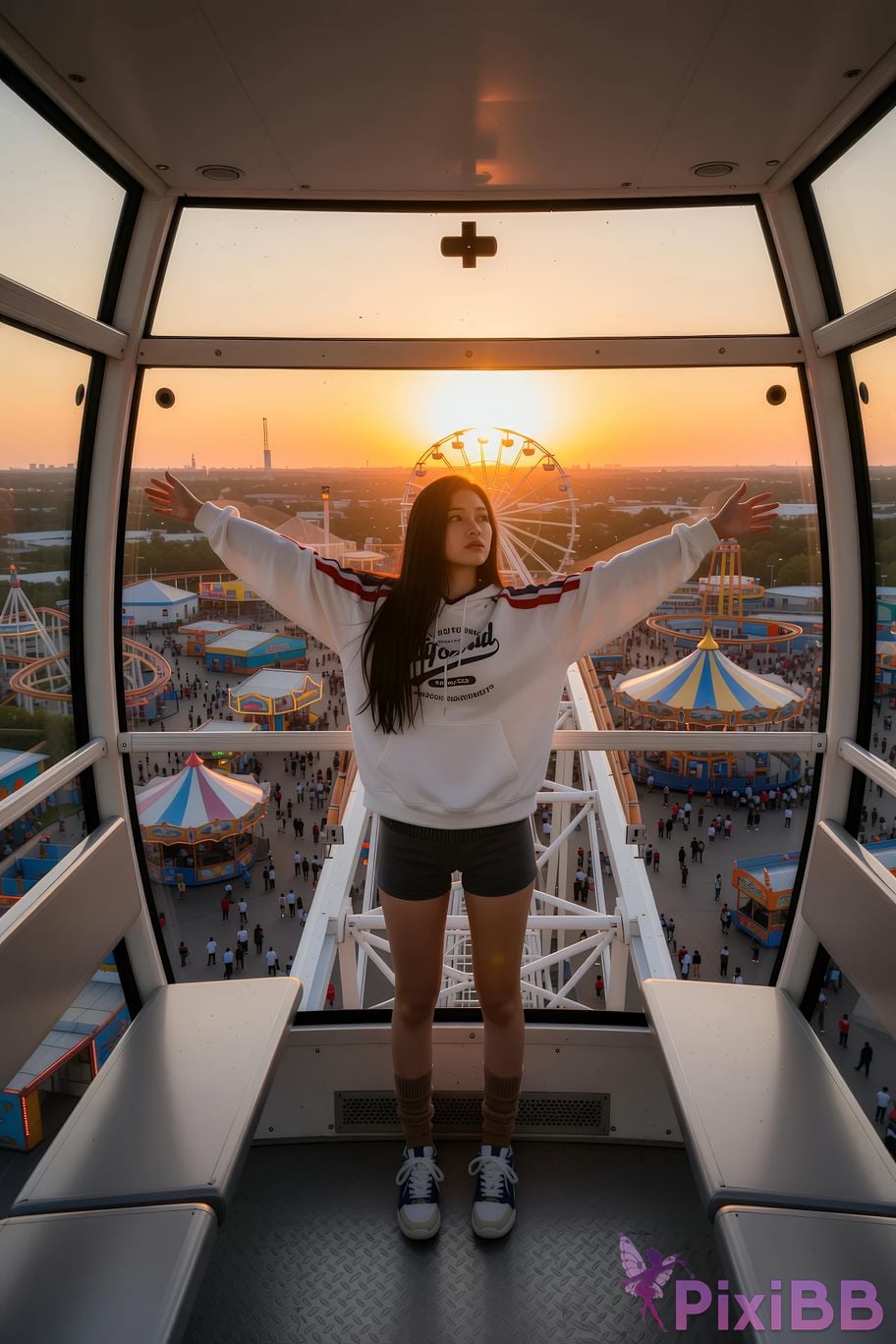 AIGirl cat er ferris wheel PixiBB.COM 039