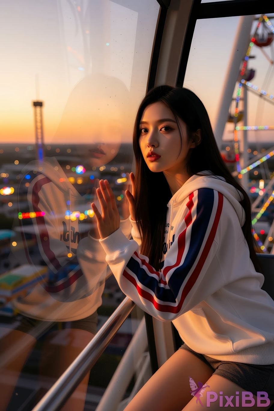 AIGirl cat er ferris wheel PixiBB.COM 042