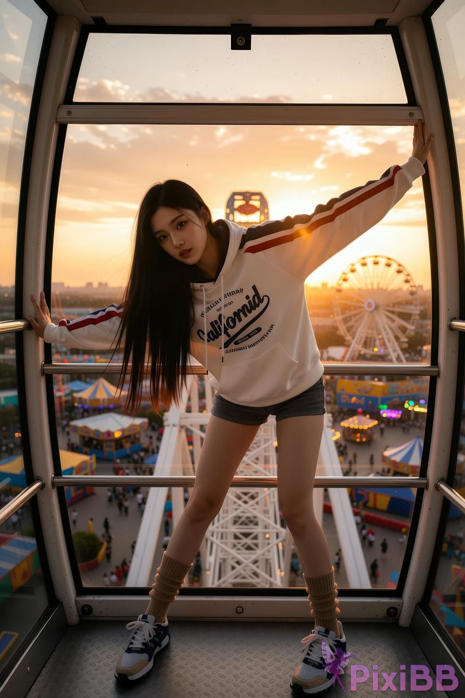 AIGirl cat er ferris wheel PixiBB.COM 043