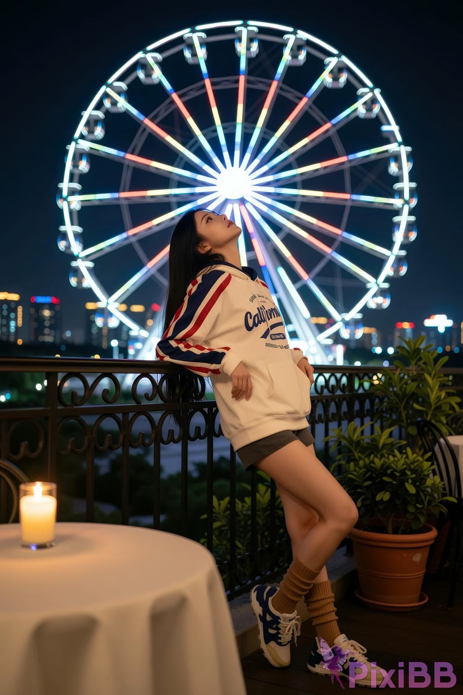 AIGirl cat er ferris wheel PixiBB.COM 053
