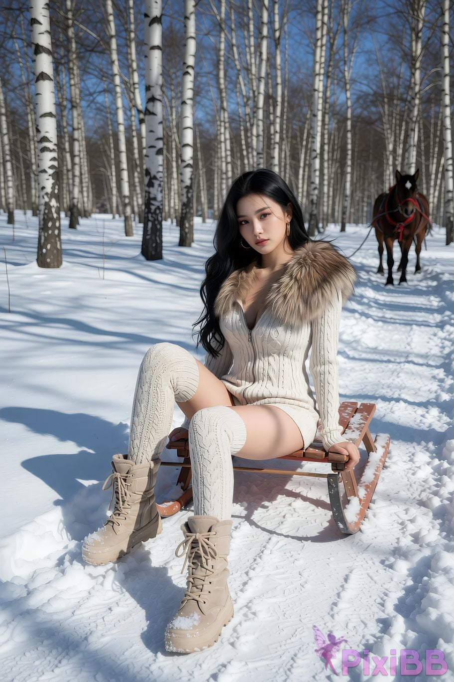 AIGirl Leyao Snow PixiBB.COM 001