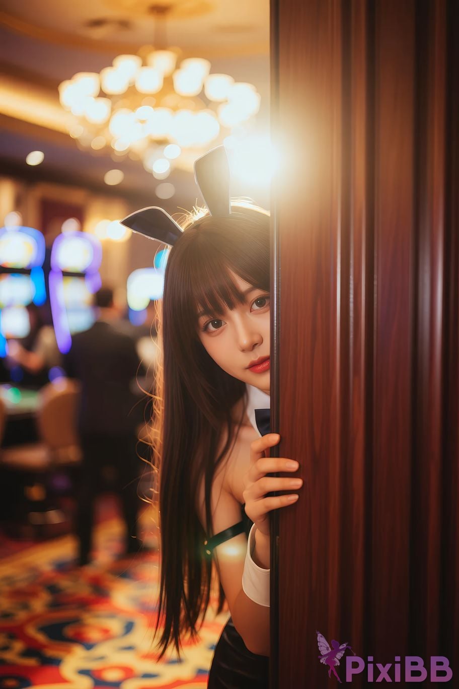 AIGirl Ming Zi black rabbit PixiBB.COM 001