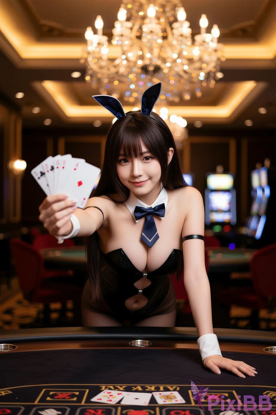 AIGirl Ming Zi black rabbit PixiBB.COM 005