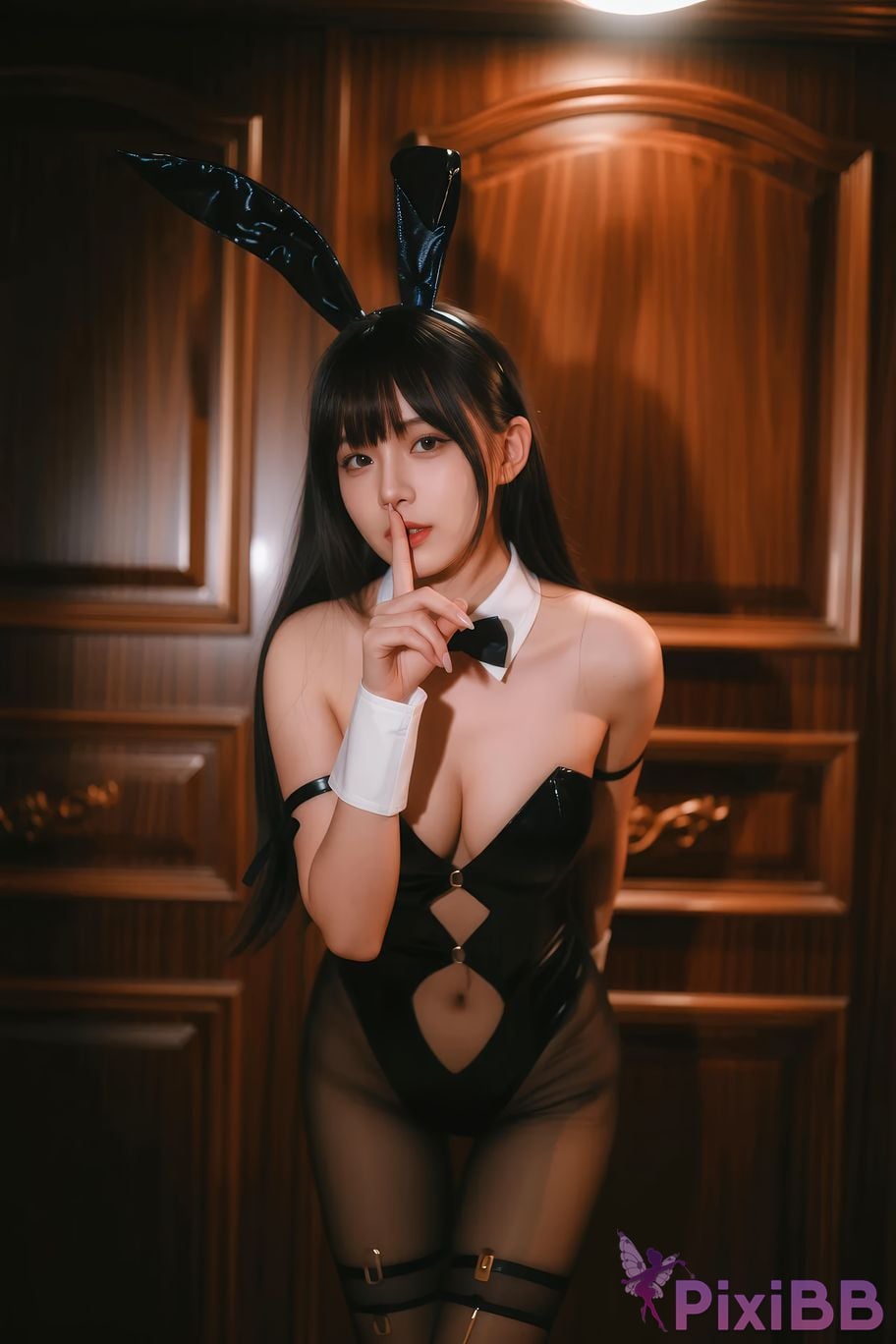 AIGirl Ming Zi black rabbit PixiBB.COM 049