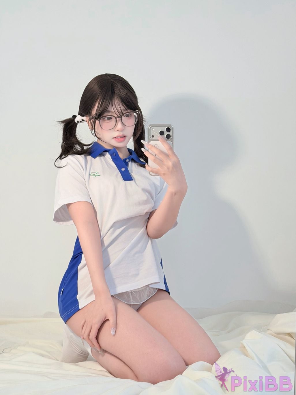 Cosplayer Real treasure Sweet girl in school uniform PixiBB.COM 060