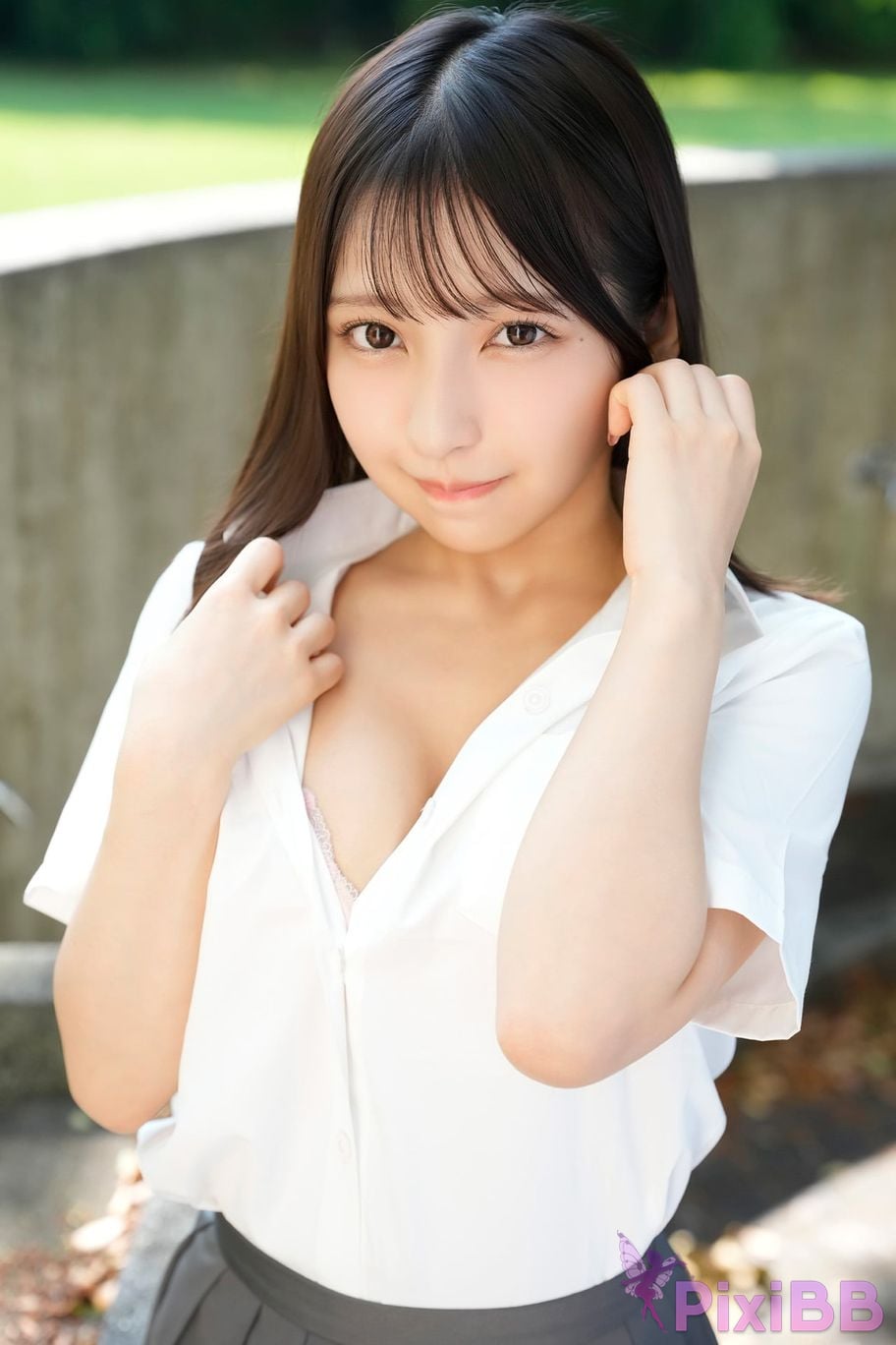 Japanese Idol TOOMI Jumi zeroichi school season 2 PixiBB.COM 041