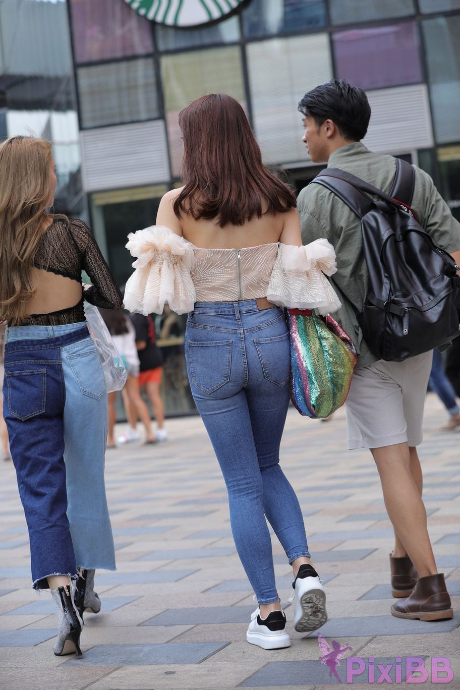 Featured Street Photography Works No.5454 Youthful and beautiful jeans PixiBB.COM 017