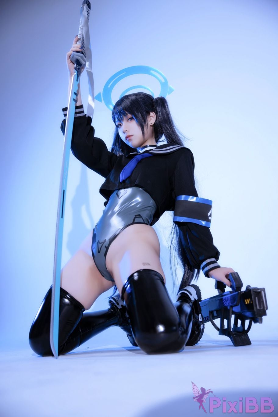 Cosplayer G44 wont get hurt Blue PixiBB.COM 009