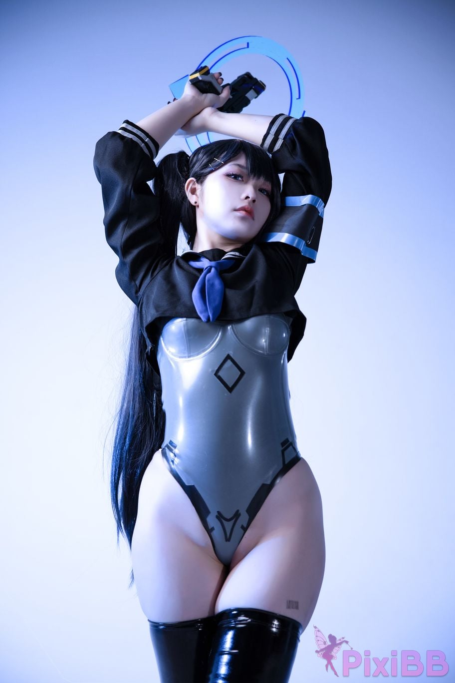 Cosplayer G44 wont get hurt Blue PixiBB.COM 023