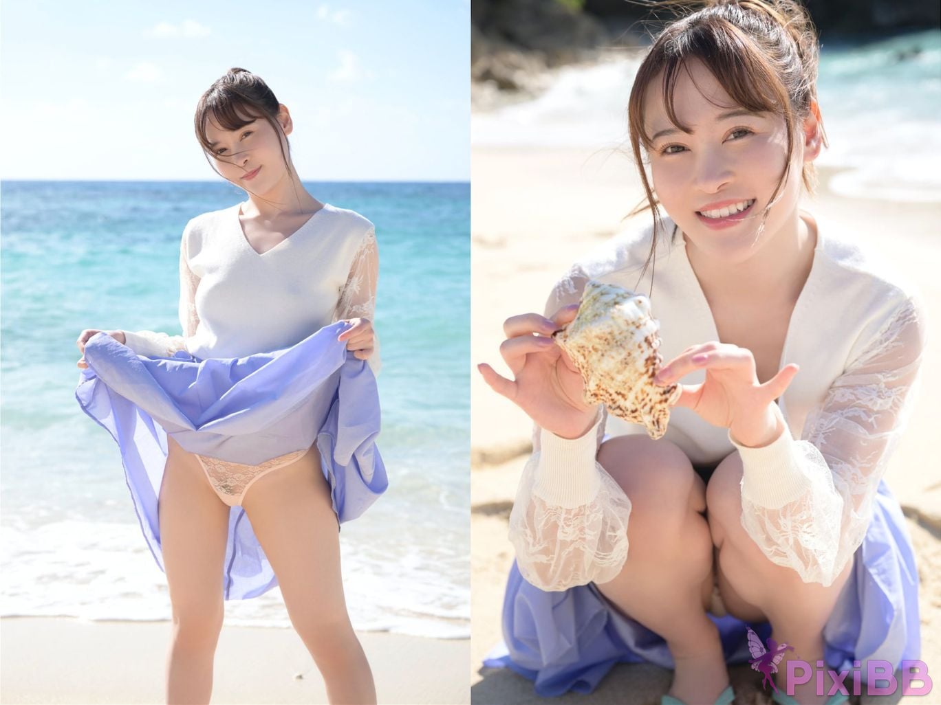 Japanese Idol Uno Yukari Esayaka FRIDAY digital photo book Riding the sea breeze Vol.2 All unreleased 100 Cut super complete version PixiBB.COM 038